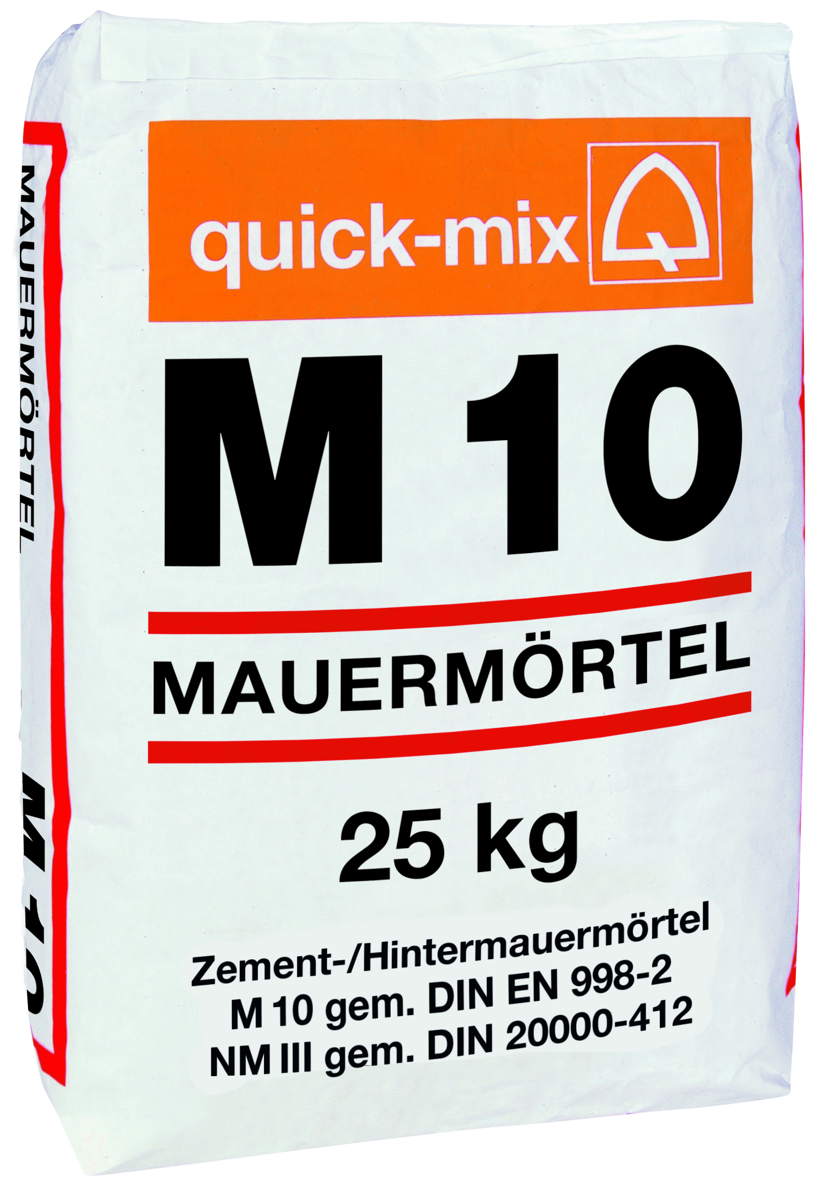 Sievert quick-mix Zement Mauermörtel fein M10 25kg