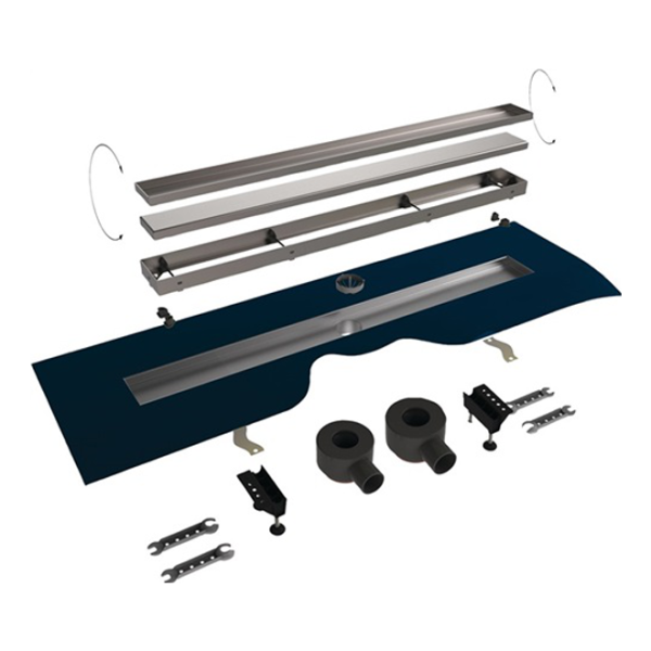 delphis Duschrinne Länge 800mm