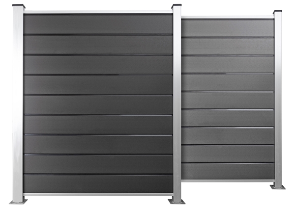 SSCH Master Eder Steckzaun 180 x 180 cm, anthrazit