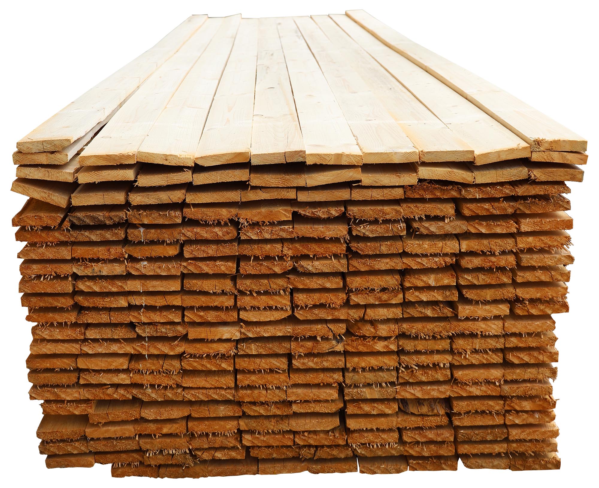 Brett, gekappt, sägerau, roh, Fixbreite, 24/180mm, 4m