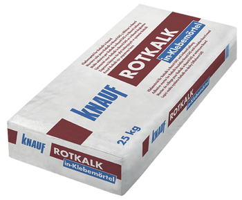 Knauf Rotkalk in-Klebemörtel  25 kg