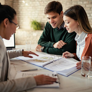 Beratung von Kunden durch Experten