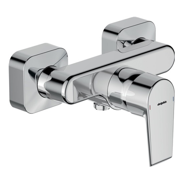 delphis unic Brause-Einhandmischer Aufputz. Ausladung 145mm chr