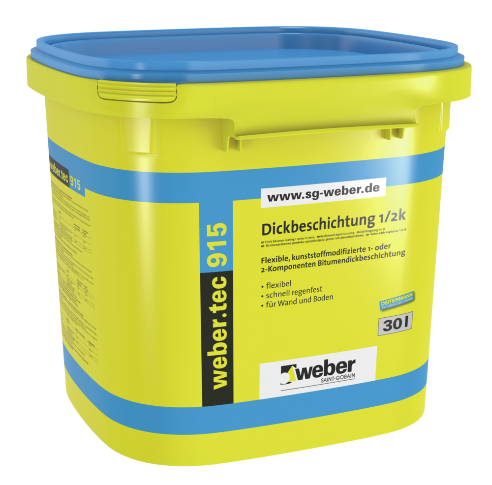 Saint-Gobain weber.tec 915 IBV Dickbeschichtung 1/2K 30l