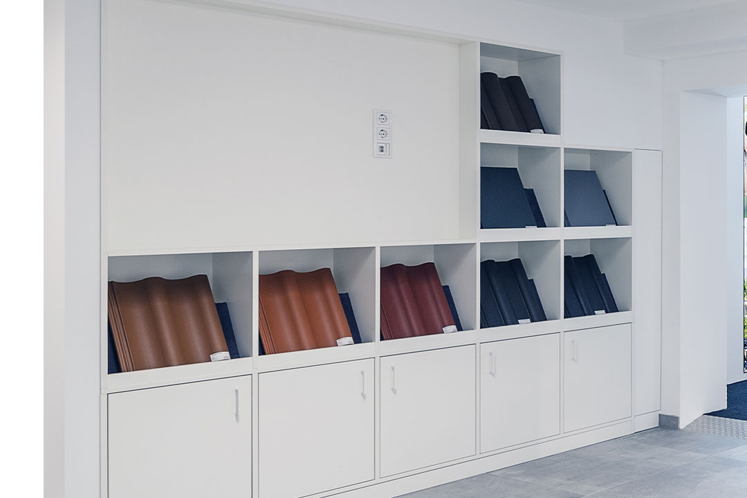 Dachziegel Ausstellung