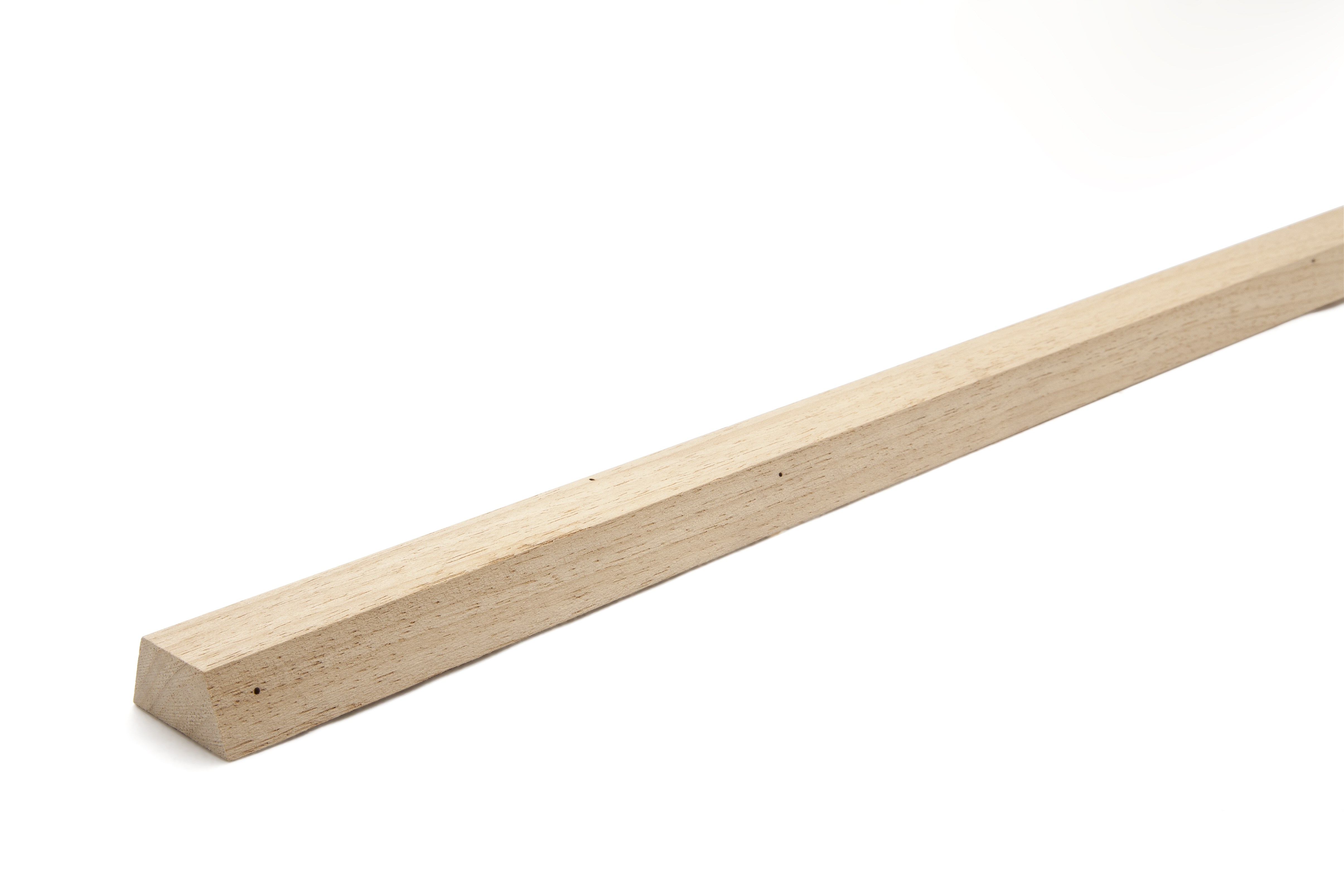 Trapezleiste aus Weichholz 40x30x20mm. 2.5m