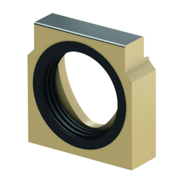 ACO Multiline Seal in V100SStirnwand Typ0 DN/OD100mmfür Auslaufseite