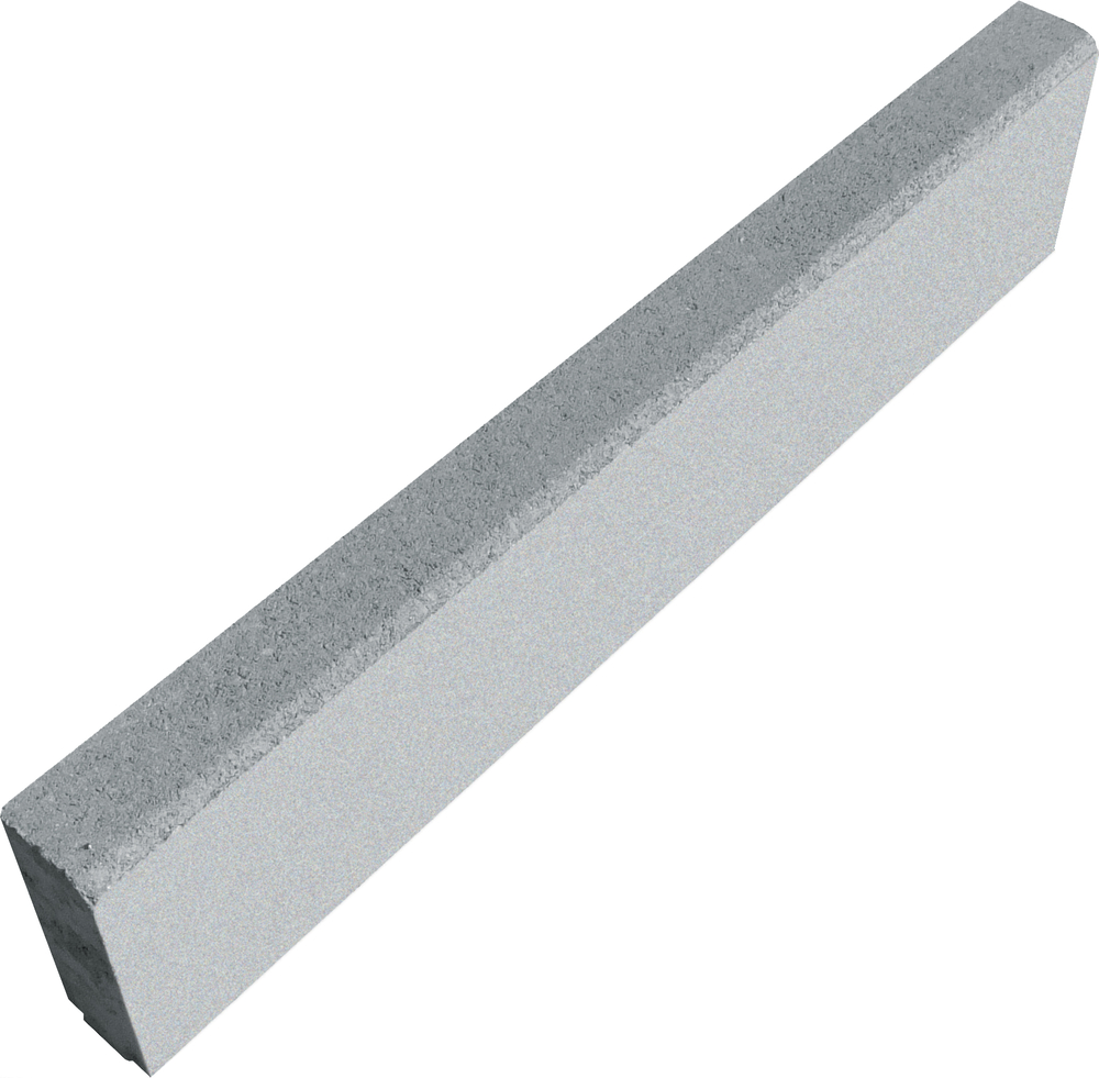 Plötner Tiefbord Typ DTI grau 100x20x8cm