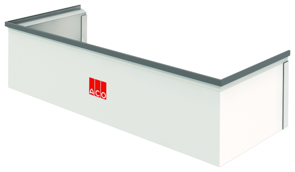 ACO Aufstockelement 125x40 fixe Bauhöhe 27.5cm