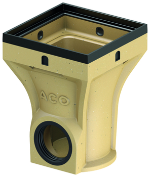 ACO Punktablauf Multipoint Klasse B125 Gusszarge DN/OD110