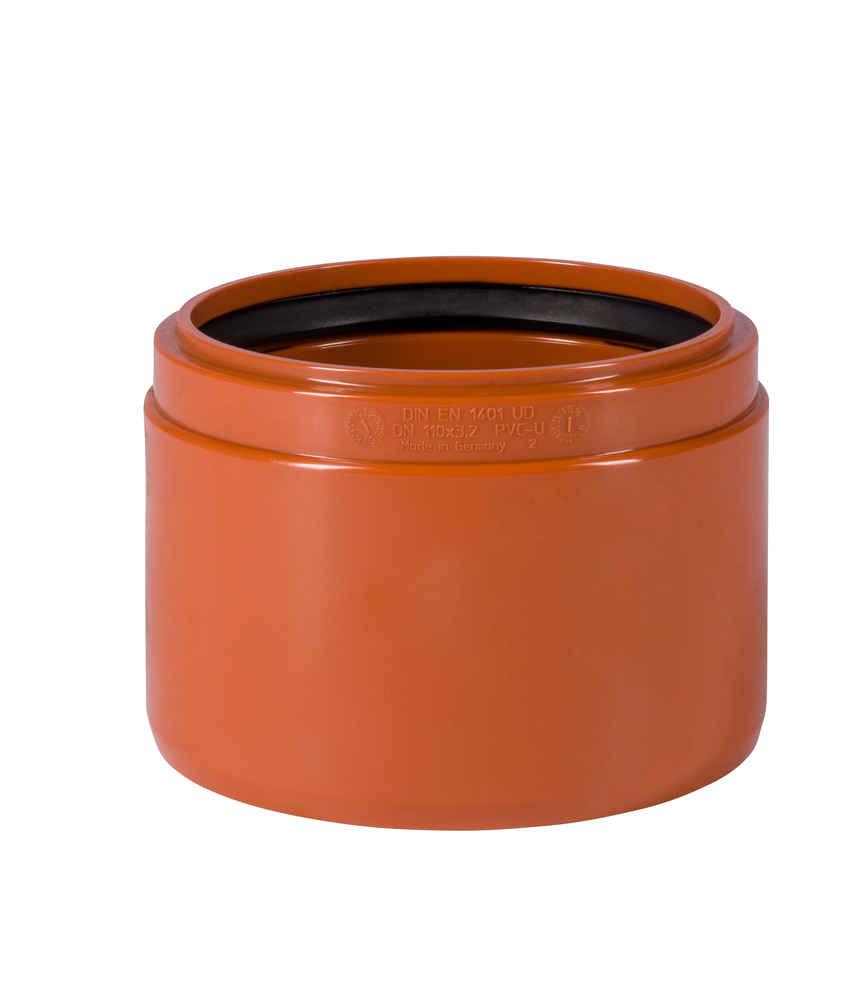 PVC Übergang auf Tonmuffe DN 110