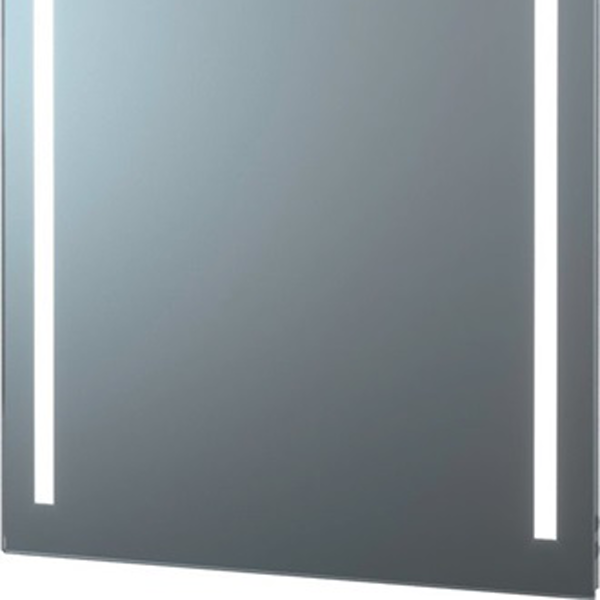 delphis LIV LED-Leuchtspiegel Standard 80x100cm 2 sat. Lich 70x2cm senkr