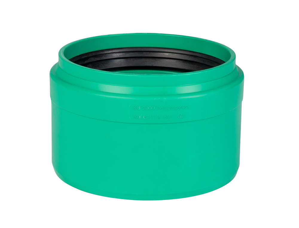 KG 2000 Anschluss an Steinzeugrohr-Muffe DN 160