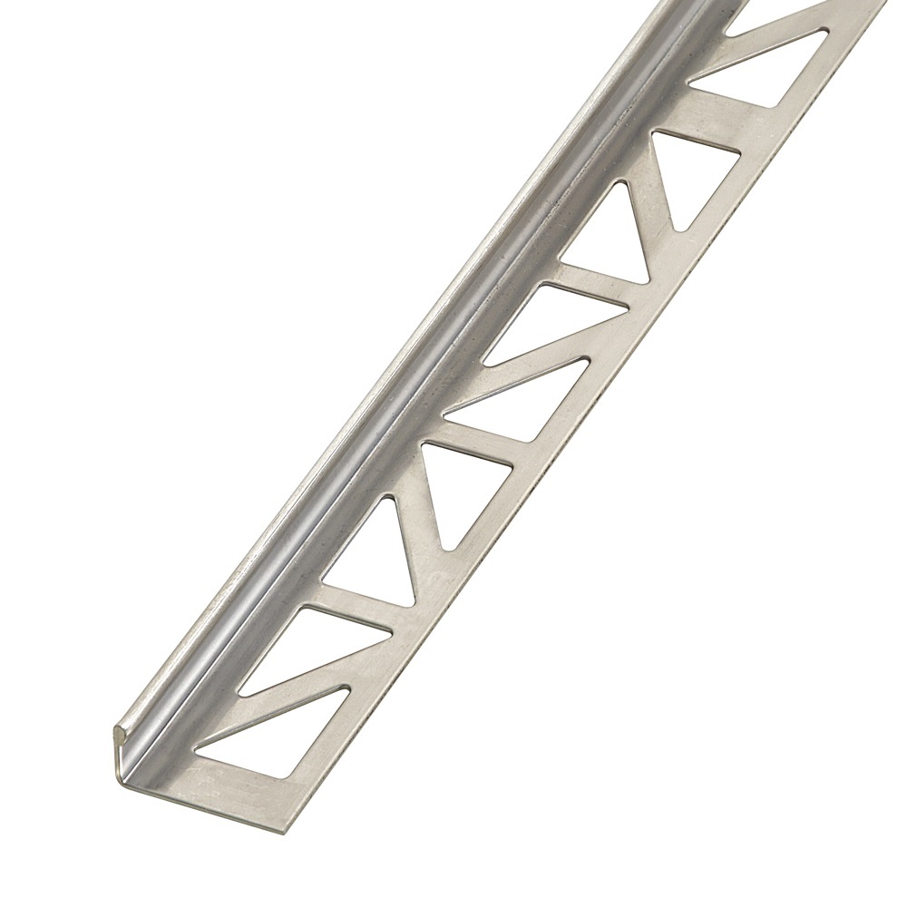 Ceratec Winkelprofil 10 mm, 2,5 m Edelstahl natur gebürstet