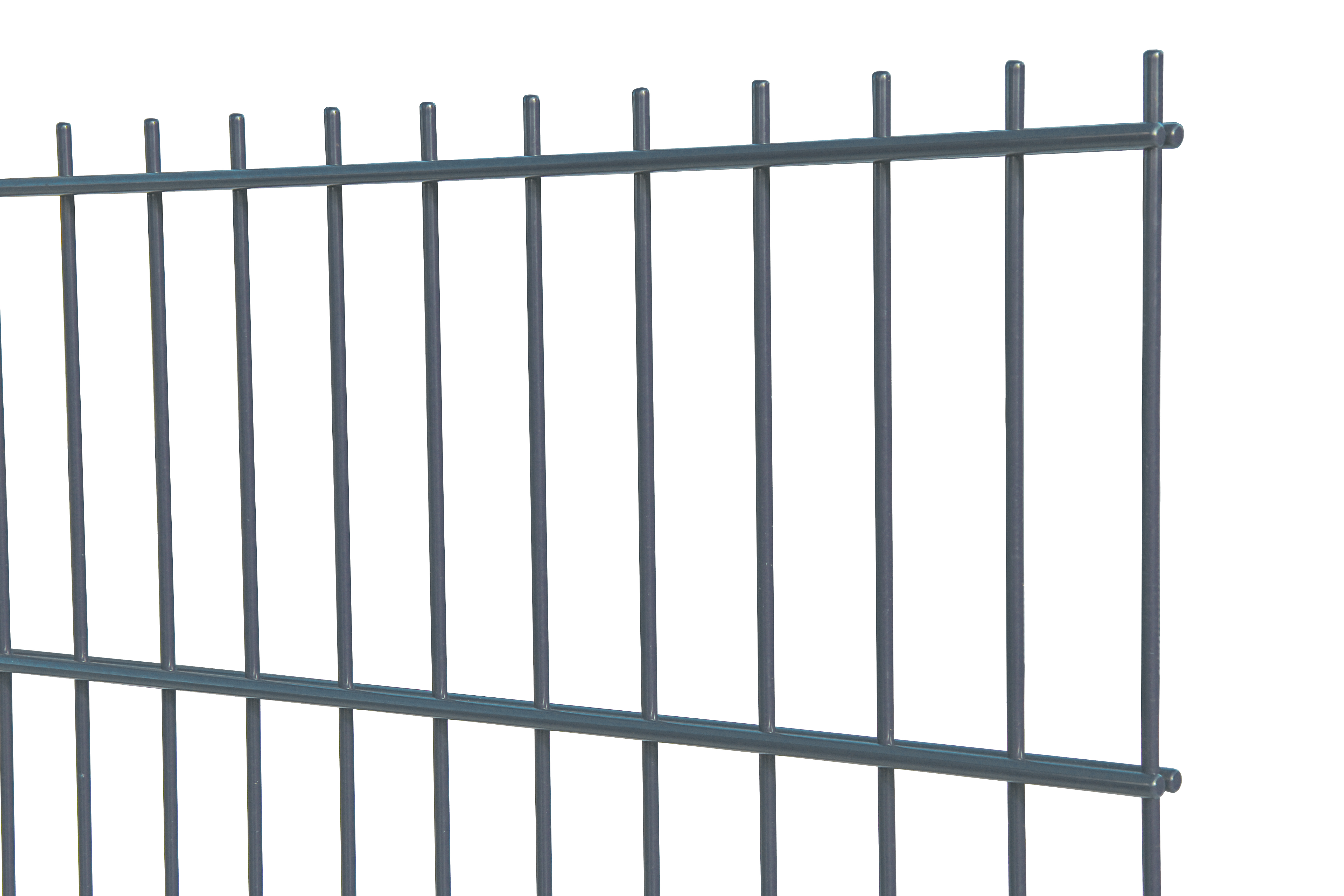 Großewinkelmann Zaunsystem Doppelstabmatte Typ S verzinkt MW 50x200cm 250x183cm