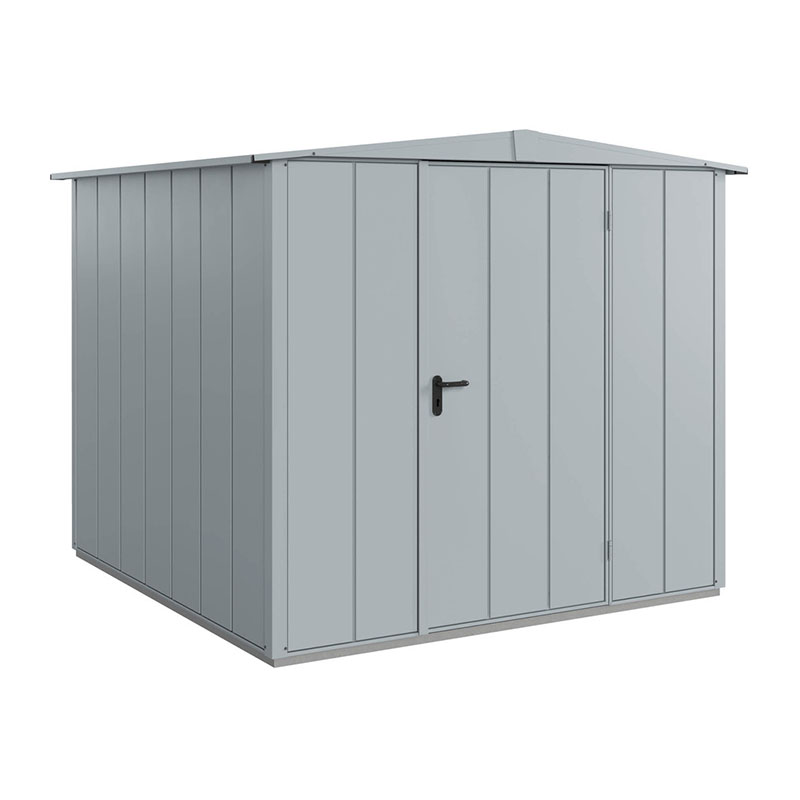 Hörmann Berry-Gerätehaus Modern-S, Typ 2 mit Satteldach, B 258,8, H 216, T 247,7 cm