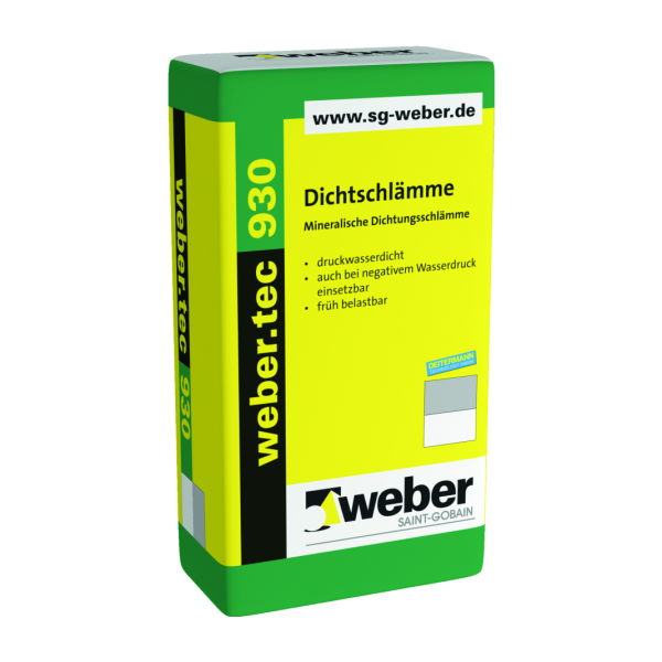 Saint-Gobain weber.tec 930 Dichtschlämme DS grau 25kg