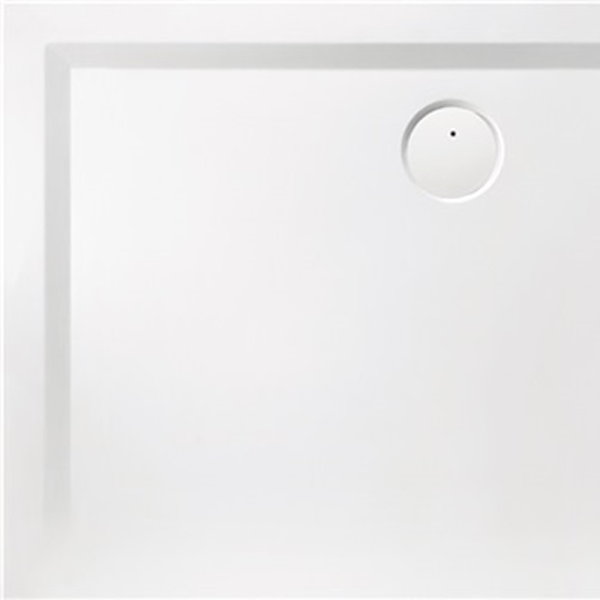 delphis unic Rechteck-Duschwanne Mineralg. o AR 900x1200x30mm we