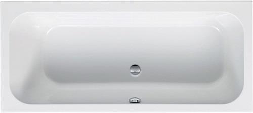 delphis living Acryl-Körperformwanne Liegef. re 1600x700x450mm Nutzi 130 l we