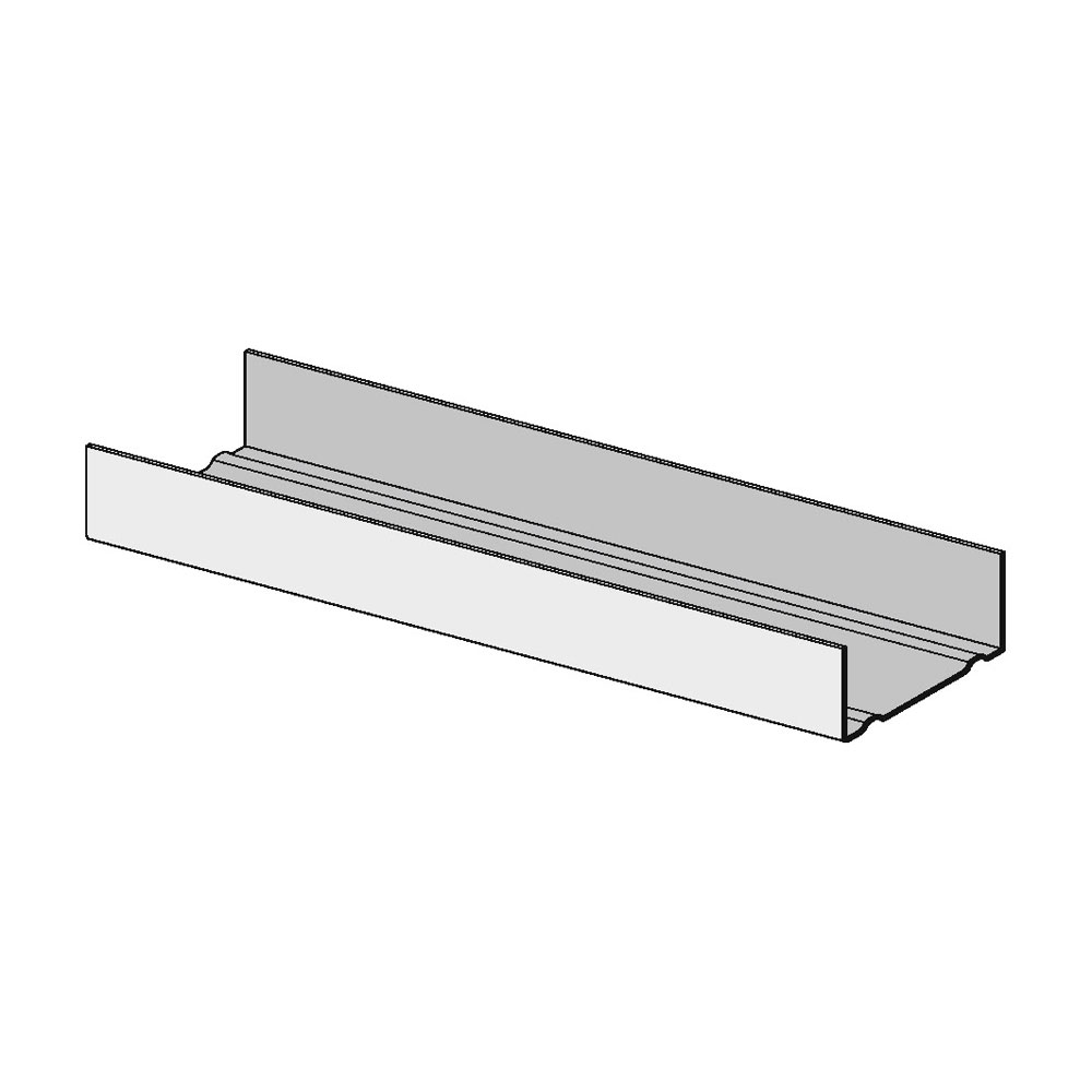 Knauf Trockenbauprofil UW-Profil 75x40x0.6 mm 4000mm