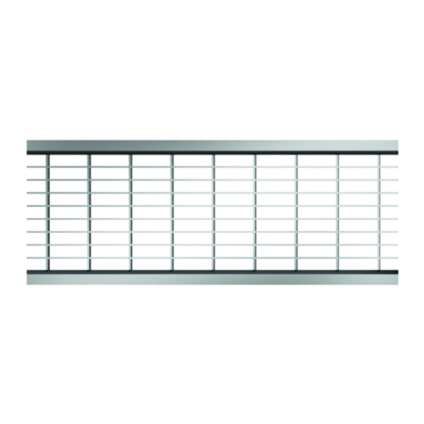 ACO Self Maschenrost 1m Stahl verzinkt. MW 30x10