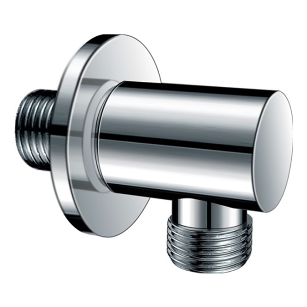 delphis unic Wandanschlussbogen aus Metall chr