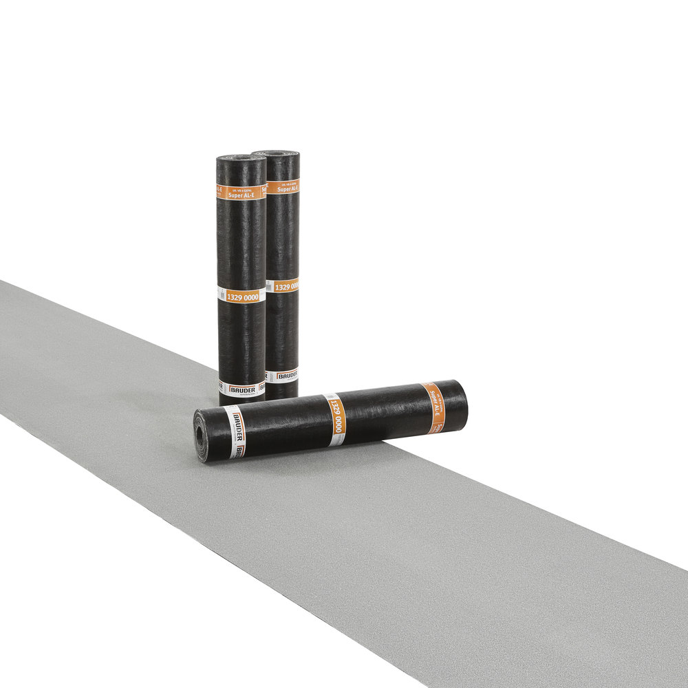 Bauder Bitumen Schweißbahn Super AL-E feinbestreut 7,5m²
