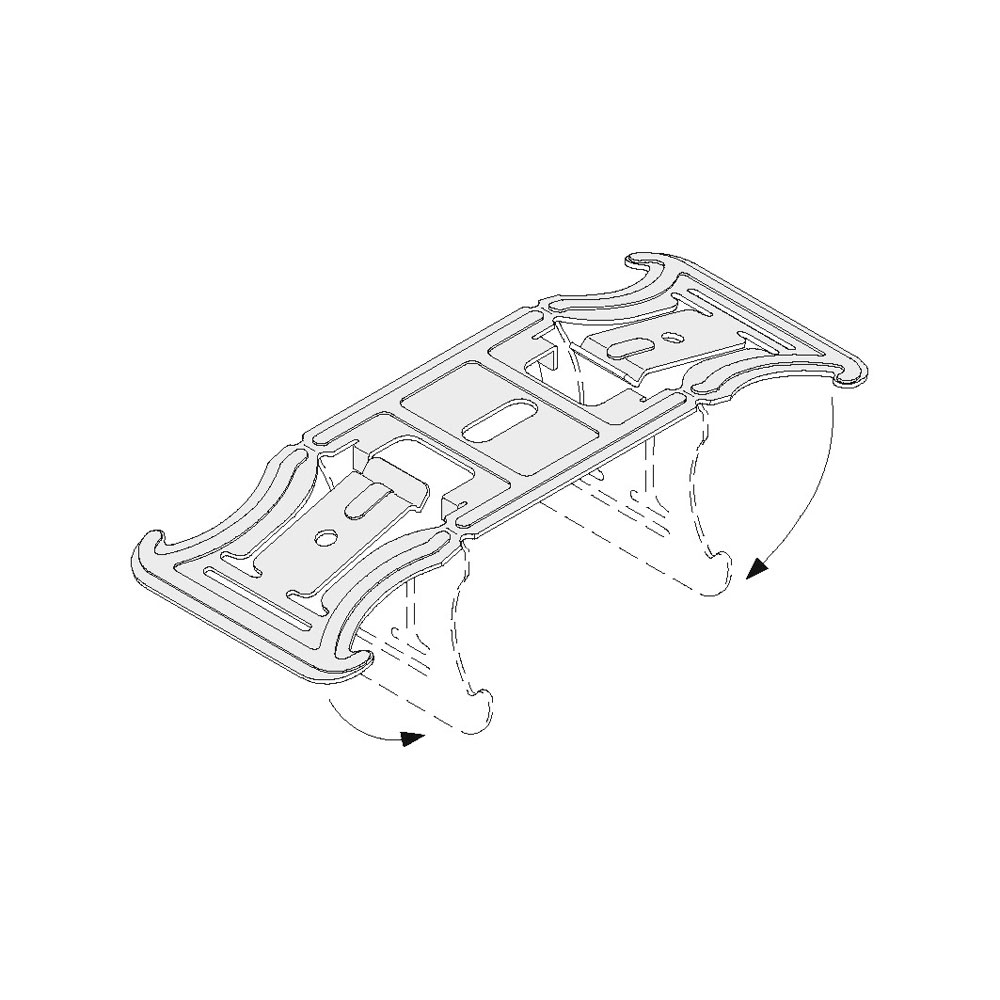 Knauf Kreuzverbinder für CD-Profil 60/27 100 Stück
