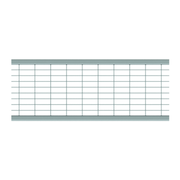 ACO Drainlock Maschenrost Q+NW100mm Stahl verzinkt B125 500mm MW30x10