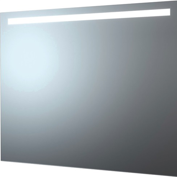 delphis living LED-Leuchtspiegel L1 80x100 1 sat. Lich 90x3cm wa/oben