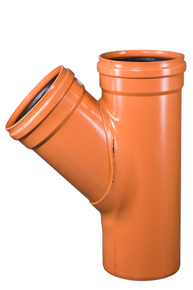 Abzweig DN 400/400 45 Grad