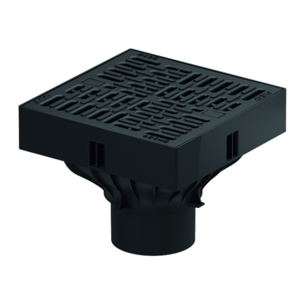 ACO XtraPoint Punktablauf mit Kunststoffrost B125