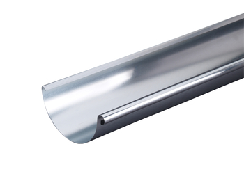 Titanzink Dachrinne 6-tlg. 0.7 mm Länge 3 mtr., NW 150mm