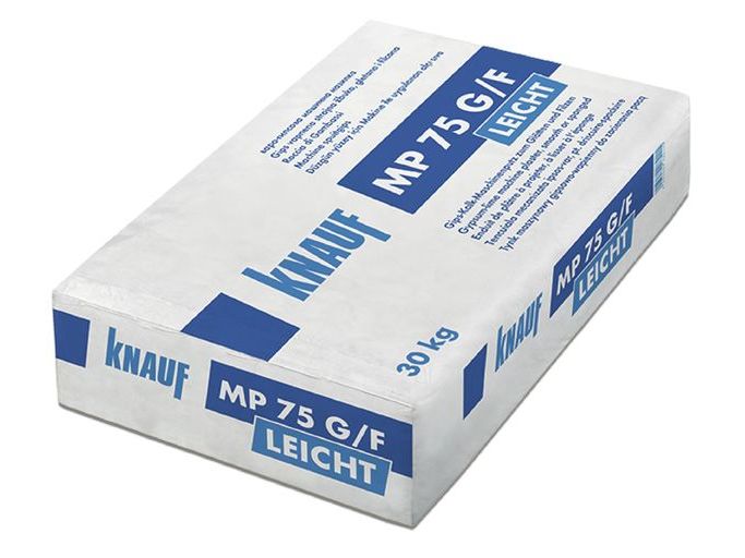 Knauf MP 75 G/F Leicht Gips-Kalk-Maschinenputz Leicht 30 kg