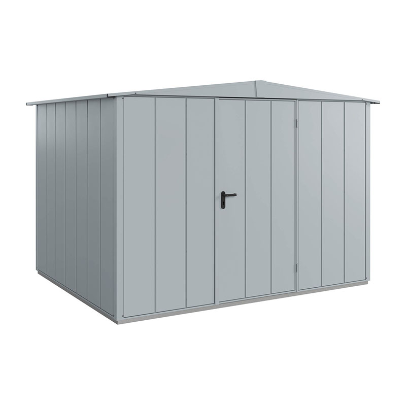 Hörmann Berry-Gerätehaus Modern-S, Typ 3 mit Satteldach, B 323,6, H 219,4, T 247,7 cm