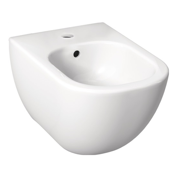 delphis unic Wand-Bidet 1 HL m ÃœL m Befest 530x360mm we dC