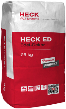 HECK STR Strukturputz KC2 weiß 2mm 25kg