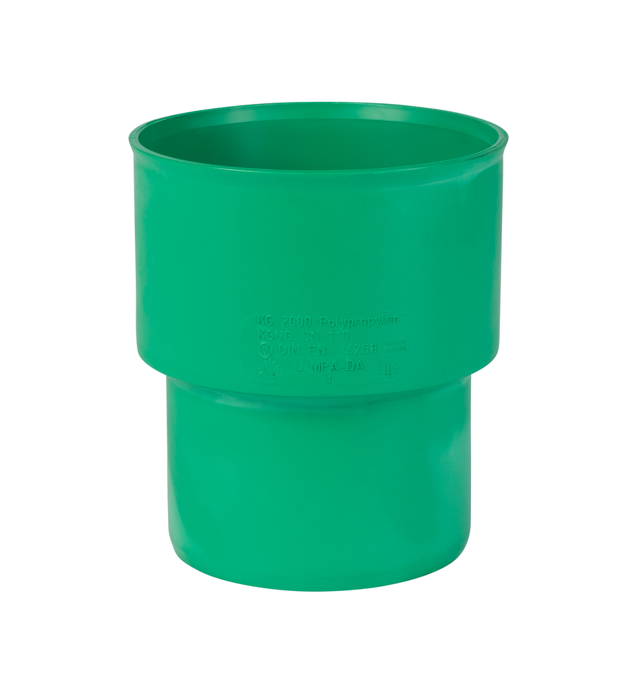 KG 2000 Übergangsstück auf Gussrohr-Spitzenden DN110