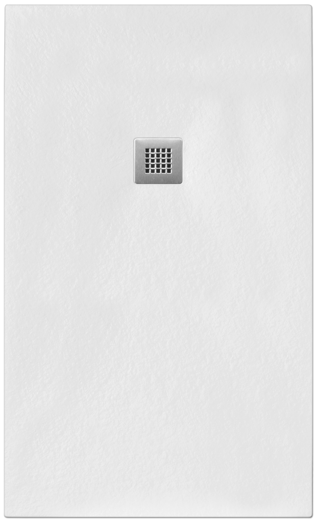 TOUGH Systems Duschwanne Mineral Nature weiß 100x100cm