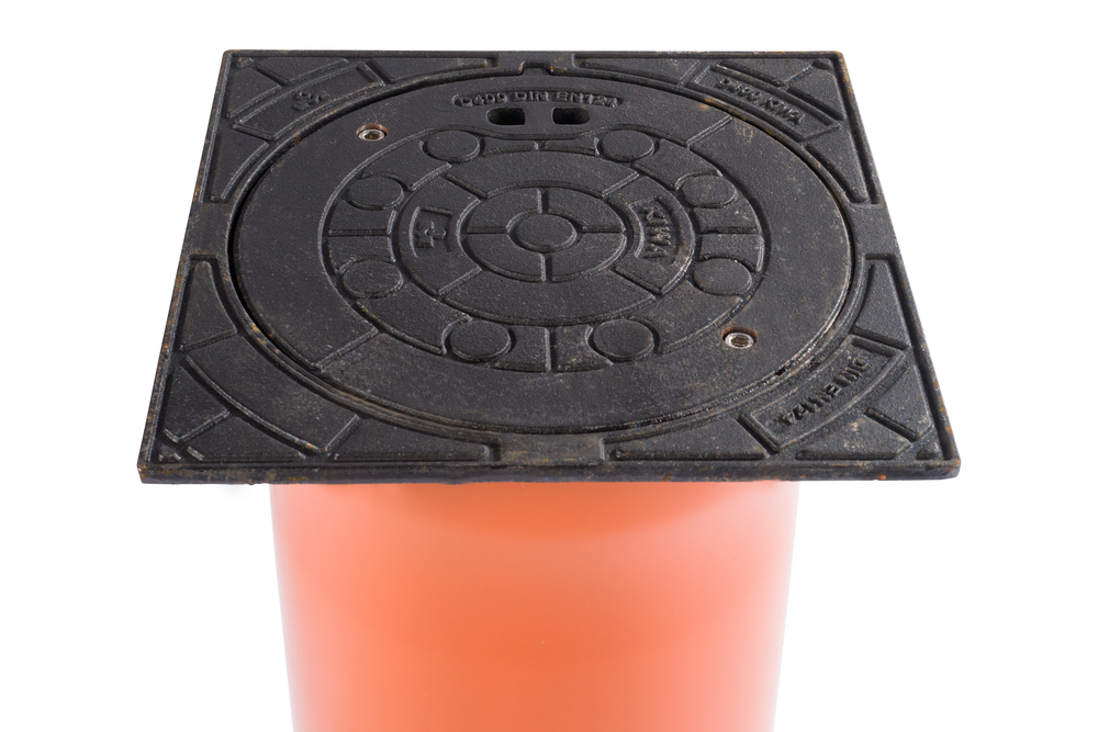 Teleskopabdeckung für Schacht inkl. Manschette ohne Lüftung Klasse D DN 315