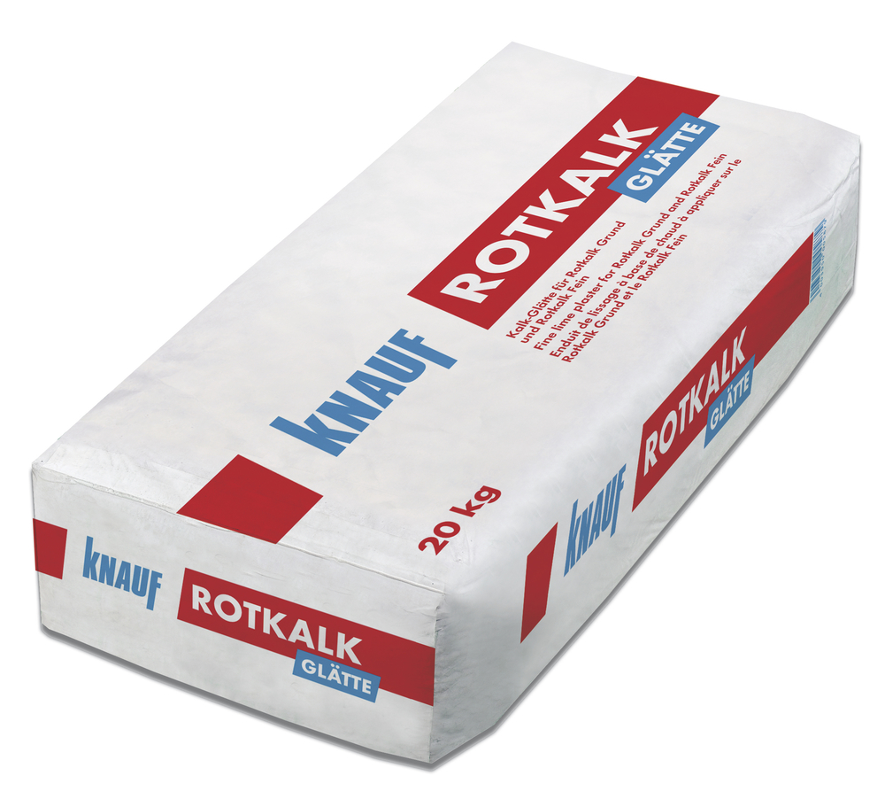 Knauf Rotkalk Glätte 15 kg  beige
