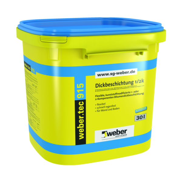 Saint-Gobain weber.tec 915 Dickbeschichtung 1/2K 2kg