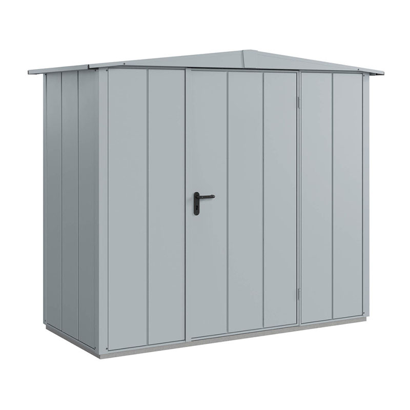 Hörmann Berry-Gerätehaus Modern-S, Typ 1 mit Satteldach, B 258,8, H 216, T 121,3 cm