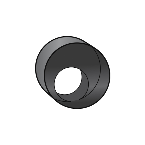 Fränkische Rohrwerke opti-control Reduzierstück KG DN 200/100