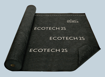 Braas Ecotech+ 2S 50x1,50m Dunkel-grau,UDB-A,USB-A mit Doppel-Klebezone