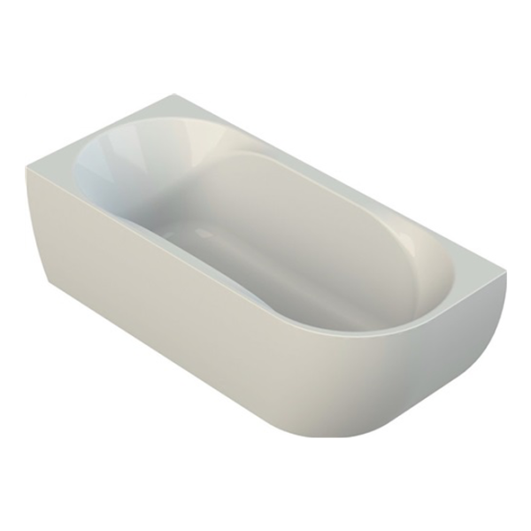 delphis unic Vorwand-Badewannne Monoblock. Version links 1800x800mm weiß