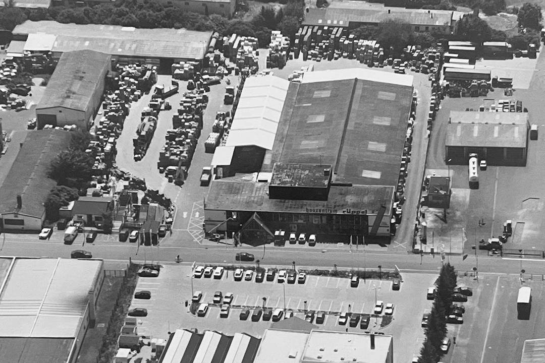 Historische Luftaufnahme Standort Gelnhausen