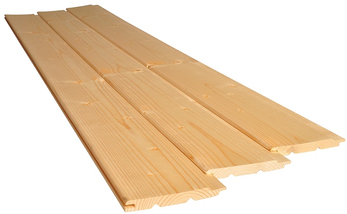 Profilholz Nordische Fichte. Klasse A. Softline.  14x121mm. 4.2m