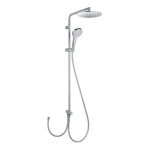 delphis living Brausesystem mit Umstellung. ohne Thermostat chr