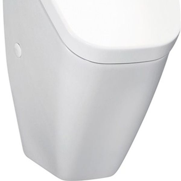 delphis unic Urinal mit Spülrand ohne Deckel weiß